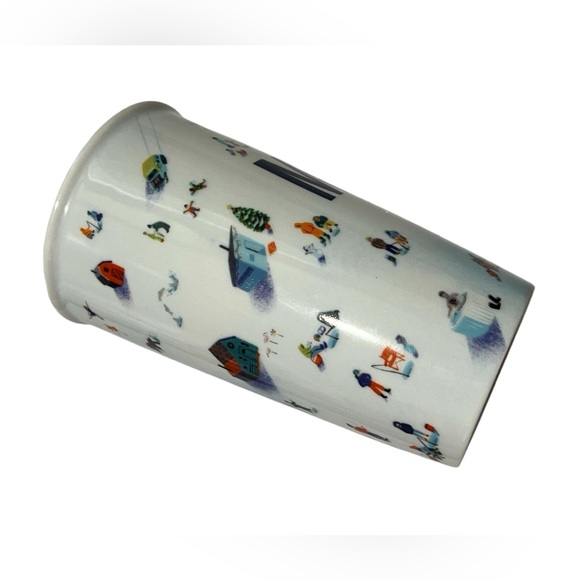 Starbucks Minnesota MN winter scene Ceramic Travel Tumbler‎ 12 OZ - Picture 7 of 12